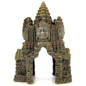 Blue Ribbon Angkor Wat Temple Gate Ornament - 6.75"L x 4"W x 9.75H