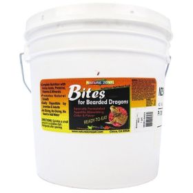 Nature Zone Nutri Bites for Bearded Dragons - 1 Gallon (Solid)