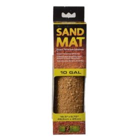 Exo-Terra Sand Mat Desert Terrarium Substrate - 10 Gallon - (19.5"L x 9.75"W)