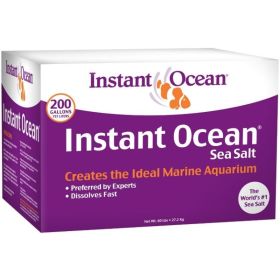 Instant Ocean Sea Salt for Marine Aquariums, Nitrate & Phosphate-Free - 60 lbs (Treats 200 Gallons)