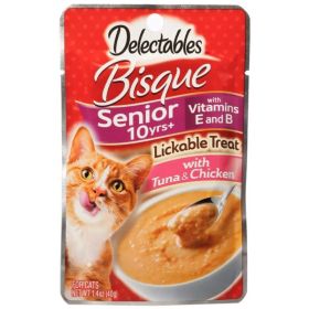 Hartz Delectables Bisque Senior Lickable Cat Treats