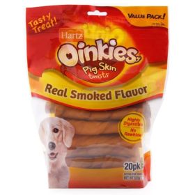 Hartz Oinkies Pig Skin Twists