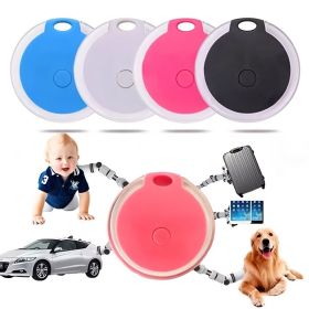 2 pcs Anti-Lost Tracking Device For Dog & Cat; Smart Key Finder Locator For Kids Pets Keychain (Color: black, size: 2 pcs)