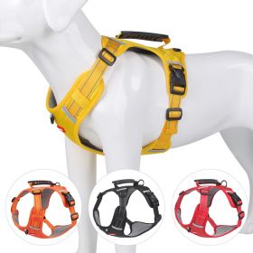 No Pull Pet Harness For Dog & Cat; Adjustable Soft Padded Large Dog Harness With Easy Control Handle (Color: black, size: XS)